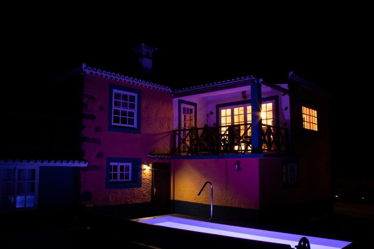 Casa Alba, Casa Rural Con Piscina-Spa Climatizada Hasta 34º Gratuito Y Vistas Al Mar Puntallana Kültér fotó