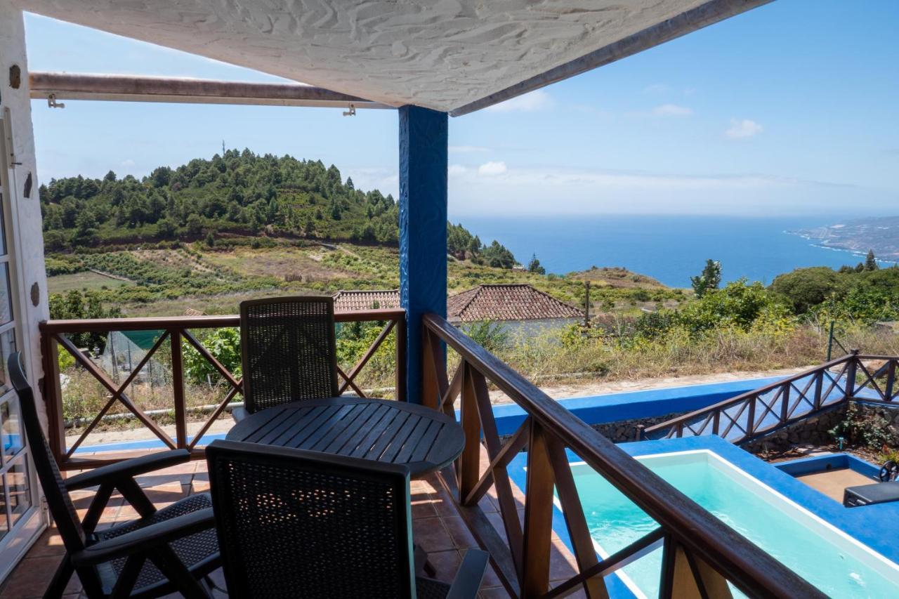 Casa Alba, Casa Rural Con Piscina-Spa Climatizada Hasta 34º Gratuito Y Vistas Al Mar Puntallana Kültér fotó