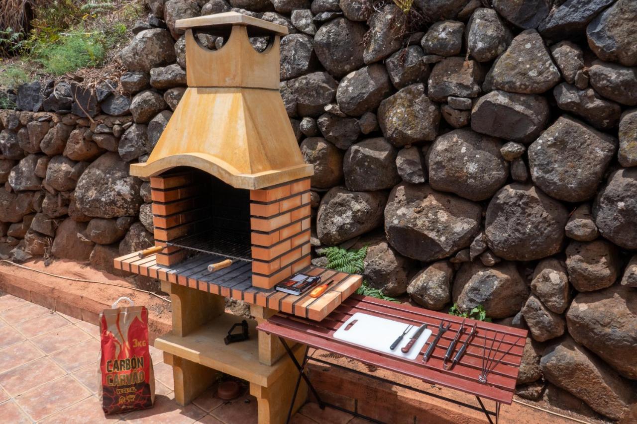 Casa Alba, Casa Rural Con Piscina-Spa Climatizada Hasta 34º Gratuito Y Vistas Al Mar Puntallana Kültér fotó