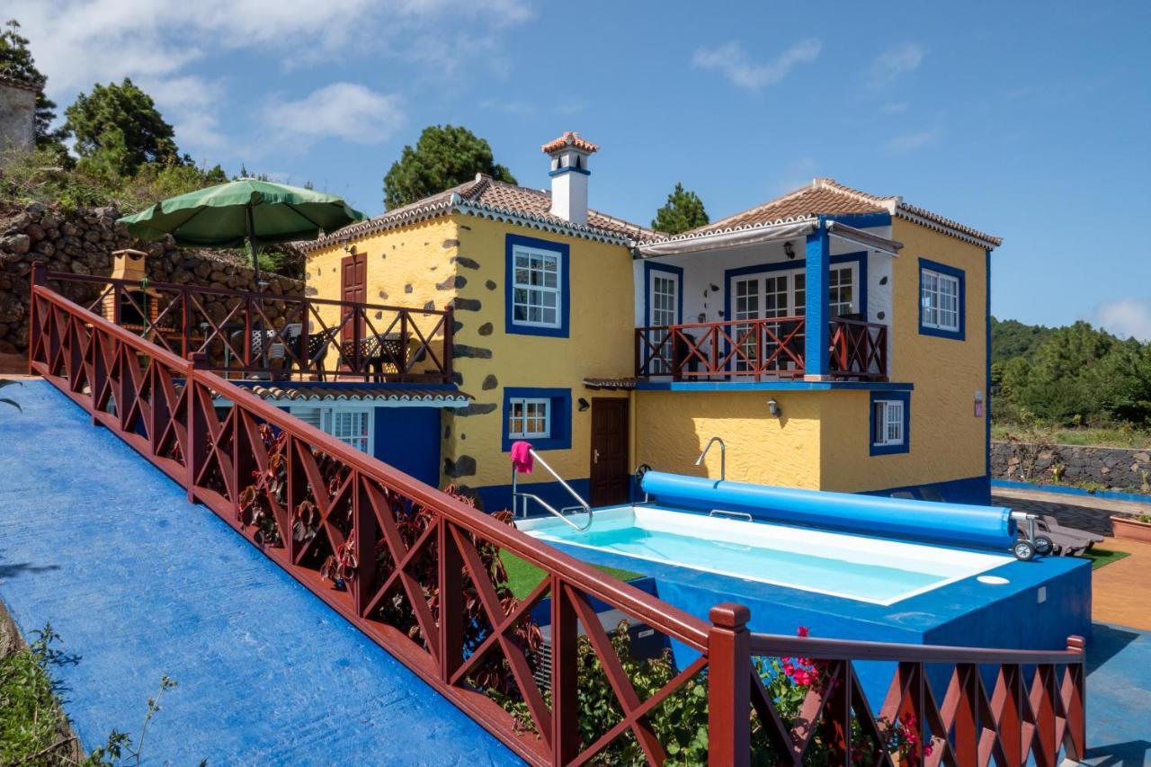 Casa Alba, Casa Rural Con Piscina-Spa Climatizada Hasta 34º Gratuito Y Vistas Al Mar Puntallana Kültér fotó