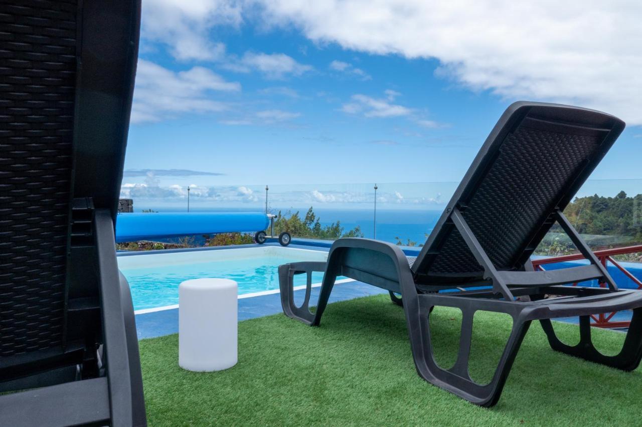 Casa Alba, Casa Rural Con Piscina-Spa Climatizada Hasta 34º Gratuito Y Vistas Al Mar Puntallana Kültér fotó