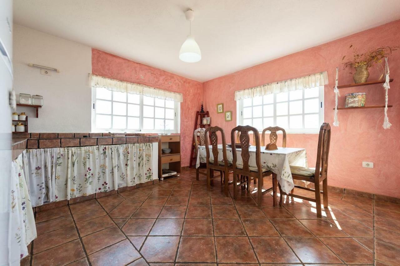Casa Alba, Casa Rural Con Piscina-Spa Climatizada Hasta 34º Gratuito Y Vistas Al Mar Puntallana Kültér fotó