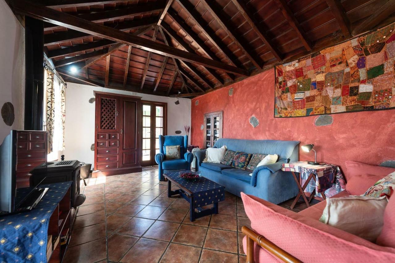 Casa Alba, Casa Rural Con Piscina-Spa Climatizada Hasta 34º Gratuito Y Vistas Al Mar Puntallana Kültér fotó