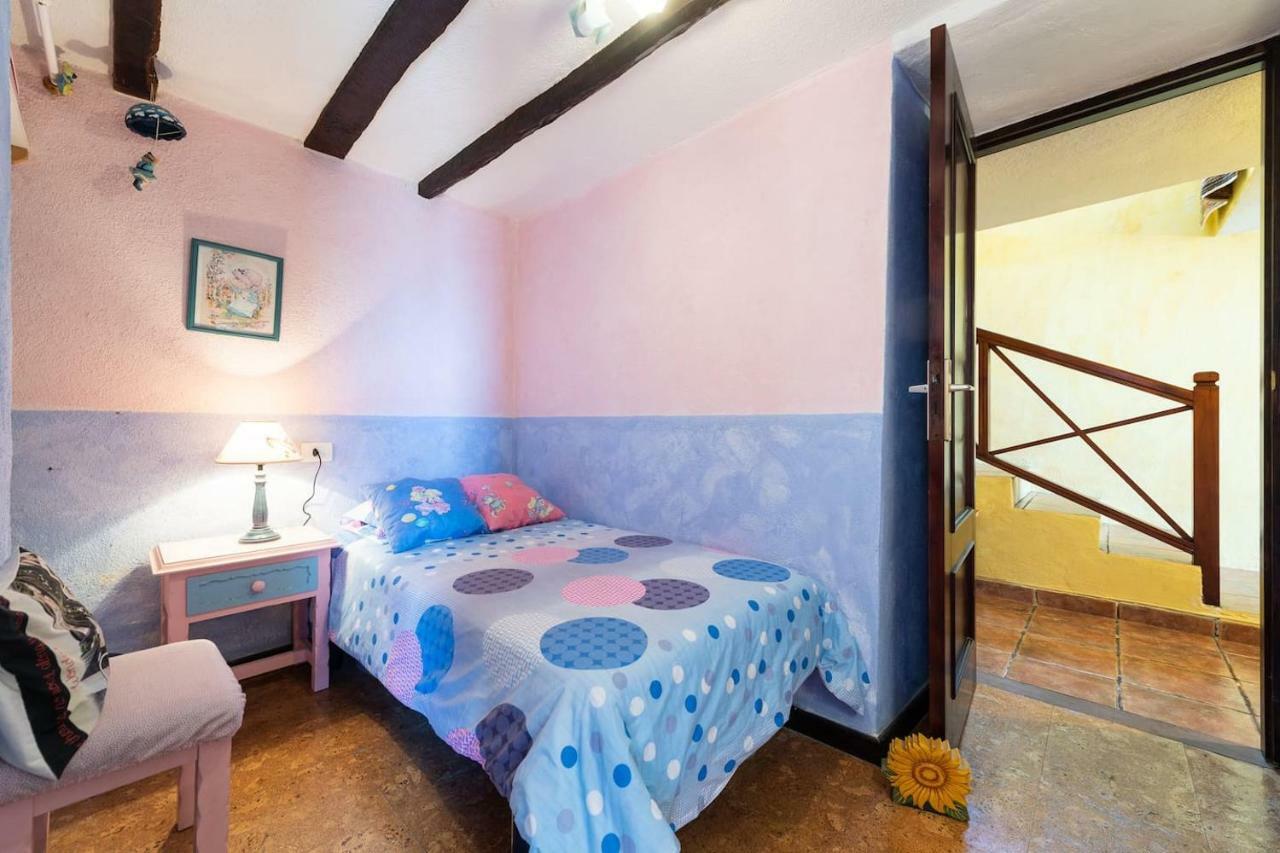 Casa Alba, Casa Rural Con Piscina-Spa Climatizada Hasta 34º Gratuito Y Vistas Al Mar Puntallana Kültér fotó